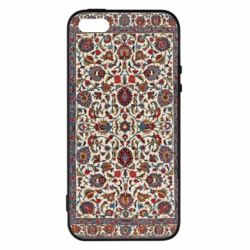 Чехол для iPhone5/5S/SE Ковёр с цветочным узором - PrintSalon