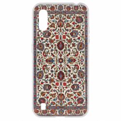 Чехол для Samsung A01/M01 Ковёр с цветочным узором
