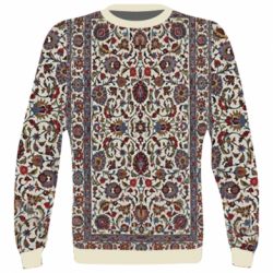 3D свитшот Ковёр с цветочным узором - PrintSalon