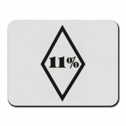 Килимок для миші 11% шеврон - PrintSalon