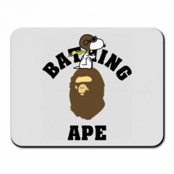 Коврик для мыши A bathing ape peanuts - PrintSalon