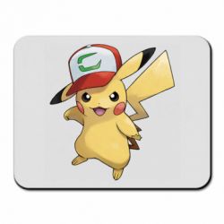 Коврик для мыши Ash's hat Pikachu - PrintSalon