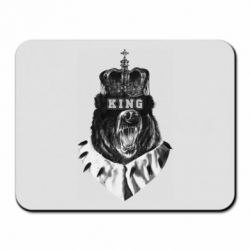 Коврик для мыши Bear King - PrintSalon