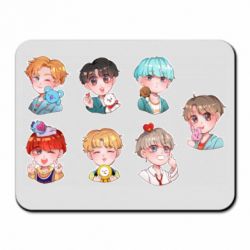 Килимок для миші BTS cute boys