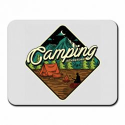 Коврик для мыши Camping and forest - PrintSalon
