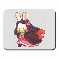Коврик для мыши Chibi Bunny Kamado Nezuko - PrintSalon