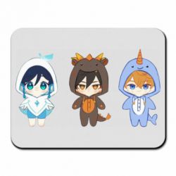 Килимок для миші Чжун, Венті і Тортик - PrintSalon