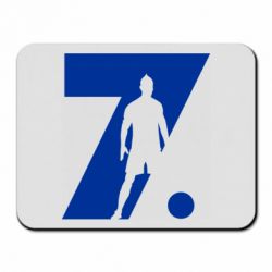 Коврик для мыши Cristiano Ronaldo Silhouette Art - PrintSalon