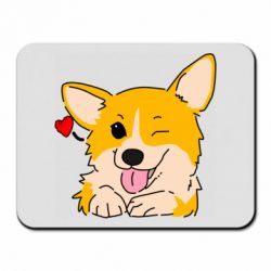 Коврик для мыши Cute Corgi Puppy - PrintSalon