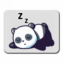 Коврик для мыши Cute panda sleeping - PrintSalon