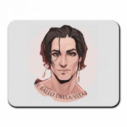 Коврик для мыши Damiano David  portrait - PrintSalon