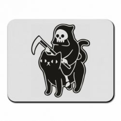 Килимок для миші Death and cat - PrintSalon