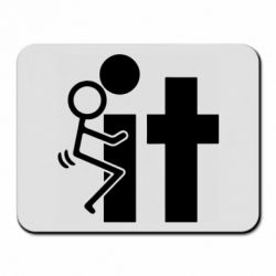 Коврик для мыши F*ck with IT - PrintSalon