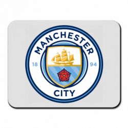 Коврик для мыши FC Manchester City Logo - PrintSalon