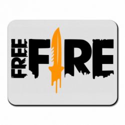 Килимок для миші Free Fire vertical logo - PrintSalon