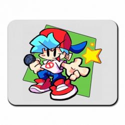 Коврик для мыши Friday Night Funkin Star - PrintSalon