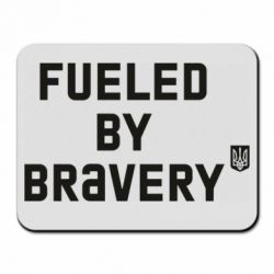 Коврик для мыши Fueled by bravery - PrintSalon