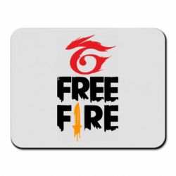Килимок для миші Garena and Free Fire logo - PrintSalon