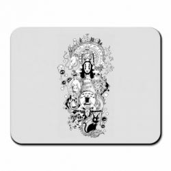 Коврик для мыши Герои Хаяо Миядзаки - PrintSalon