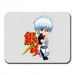 Коврик для мыши Гинтама Мальчик - PrintSalon