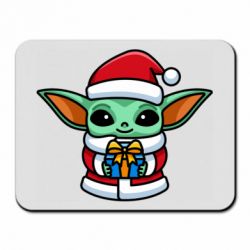Коврик для мыши Grogu Santa Claus - PrintSalon