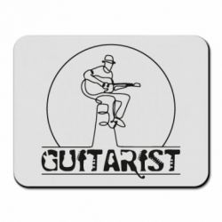 Коврик для мыши Guitar player. - PrintSalon