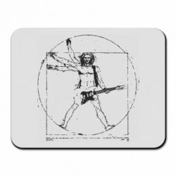 Коврик для мыши Guitarist Da Vinci - PrintSalon