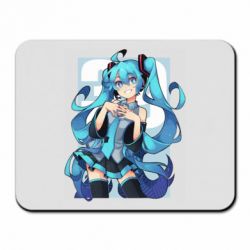 Коврик для мыши Hatsune Miku art - PrintSalon