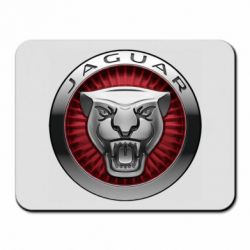 Коврик для мыши Jaguar Logo circle - PrintSalon