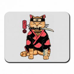Коврик для мыши Japanese Akatsuki cat - PrintSalon