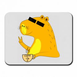 Коврик для мыши Капибара Программист - PrintSalon