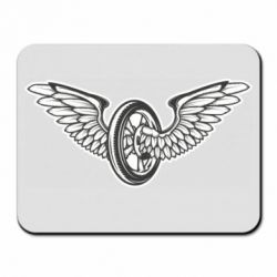 Коврик для мыши Колесо и крылья - PrintSalon