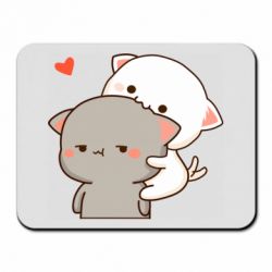 Коврик для мыши Котики кохання - PrintSalon