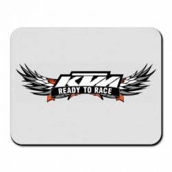 Коврик для мыши Ktm Ready to Race Wings - PrintSalon