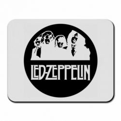 Коврик для мыши Led Zeppelin in a circle - PrintSalon
