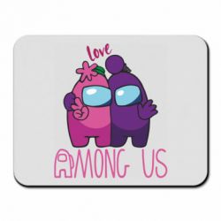 Коврик для мыши Love is Among Us - PrintSalon