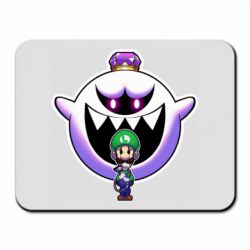 Килимок для миші Luigi and King Boo - PrintSalon