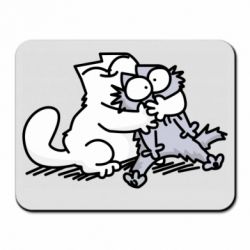 Килимок для миші Любов котів - PrintSalon