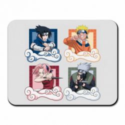 Коврик для мыши Naruto team 7 in action