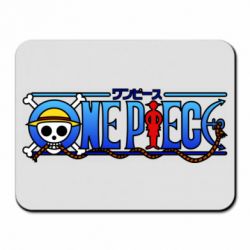 Коврик для мыши One Piece Logo Skull - PrintSalon