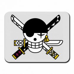 Коврик для мыши One Piece Zoro logo - PrintSalon