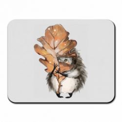 Коврик для мыши Осенний ежик