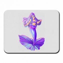 Коврик для мыши Purple Mermaid Barbie - PrintSalon