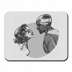 Коврик для мыши Retro Wanda and Vision - PrintSalon