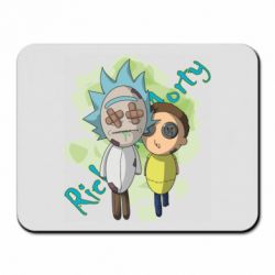 Коврик для мыши Rick and Morty voodoo doll - PrintSalon