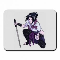 Коврик для мыши Sasuke with katana - PrintSalon