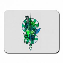 Коврик для мыши Символы Слизерина - PrintSalon