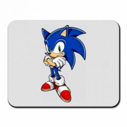 Коврик для мыши Sonic with smile - PrintSalon