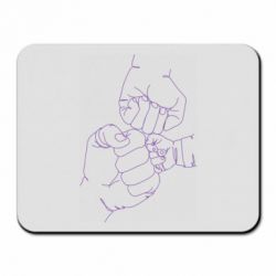 Коврик для мыши Strong family - PrintSalon
