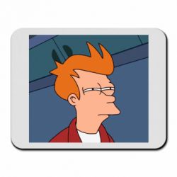 Коврик для мыши Suspicious Fry - PrintSalon